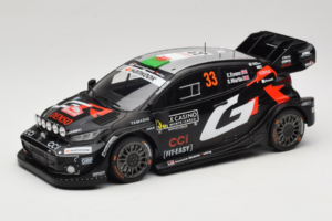 Toyota GR Yaris WRC #33 E. Evans / S. Martin Rally Monte Carlo 2025 IXO 1:18 18RMC229B Kov