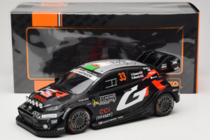 Toyota GR Yaris WRC #33 E. Evans / S. Martin Rally Monte Carlo 2025 IXO 1:18 18RMC229B Kov – obrázok 6 z 6