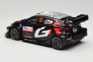 Toyota GR Yaris Rally1 #33 E. Evans / S. Martin Rally Japan Winner 2024 IXO 1:18 18RMC227 Kov – obrázok 5 z 6