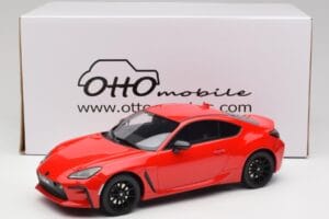 Toyota GR86 ZN8 Ignition Červený Otto 1:18 OT470 Živica – obrázok 6 z 6