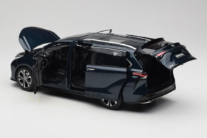 Toyota Granvia Tmavo Modrý OEM 1:18 FCL22GR803 Kov – obrázok 5 z 8