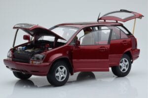 Toyota Harrier Červená Metalíza AUTOart 1:18 70035 Kov – obrázok 2 z 8