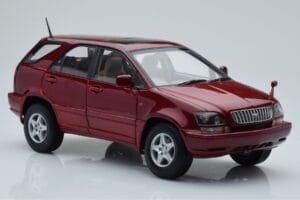 Toyota Harrier Červená Metalíza AUTOart 1:18 70035 Kov – obrázok 6 z 8