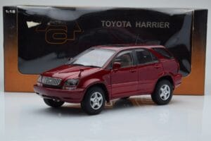 Toyota Harrier Červená Metalíza AUTOart 1:18 70035 Kov – obrázok 8 z 8