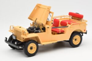 Toyota Land Cruiser BJ Béžový Kyosho 1:18 08959BE Kov – obrázok 2 z 8