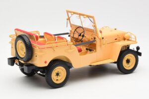 Toyota Land Cruiser BJ Béžový Kyosho 1:18 08959BE Kov – obrázok 3 z 8