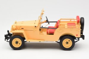 Toyota Land Cruiser BJ Béžový Kyosho 1:18 08959BE Kov – obrázok 4 z 8