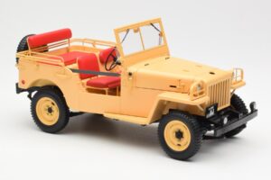 Toyota Land Cruiser BJ Béžový Kyosho 1:18 08959BE Kov – obrázok 6 z 8