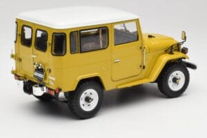 Toyota Land Cruiser FJ40 Horčicový Žltý Kyosho 1:18 08971Y Kov – obrázok 3 z 8
