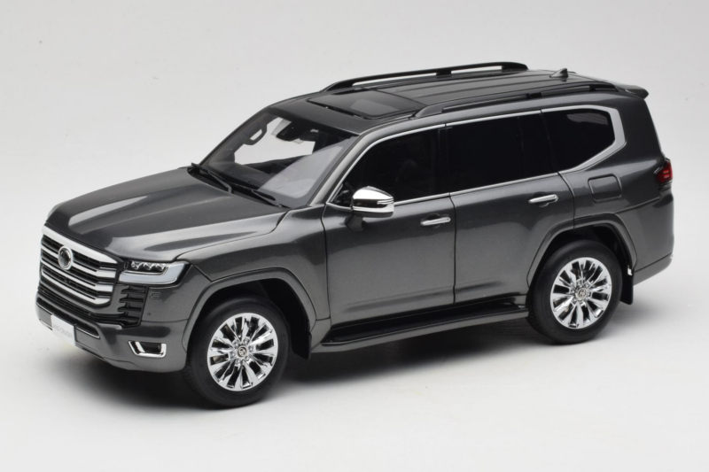 Toyota Land Cruiser LC300 ZX Šedý LCD 1:18 LCD18013-ZX-GR Kov