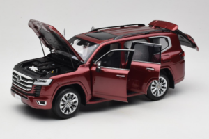 Toyota Land Cruiser LC300 ZX Červený LCD 1:18 LCD18013-ZX-RE Kov – obrázok 2 z 8