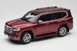 Toyota Land Cruiser LC300 ZX Červený LCD 1:18 LCD18013-ZX-RE Kov