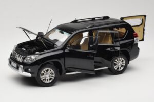 Toyota Land Cruiser Prado J150 Čierny Paudi Model 1:18 623132-BK Kov – obrázok 2 z 8