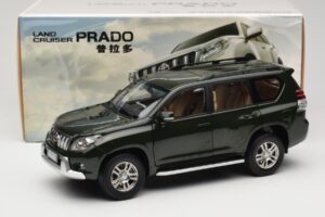 Toyota Land Cruiser Prado J150 Zelený Paudi Model 1:18 623132-GR Kov – obrázok 8 z 8
