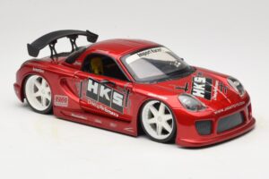 Toyota MR2 Spyder ZZW30 Tuned Červený Jada 1:18 63194 Kov – obrázok 6 z 8