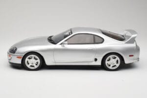Toyota Supra A80 Strieborný Kyosho 1:12 KSR12006S Živica – obrázok 3 z 6