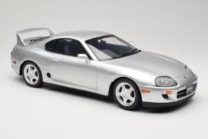 Toyota Supra A80 Strieborný Kyosho 1:12 KSR12006S Živica – obrázok 4 z 6