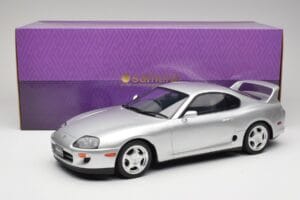 Toyota Supra A80 Strieborný Kyosho 1:12 KSR12006S Živica – obrázok 6 z 6