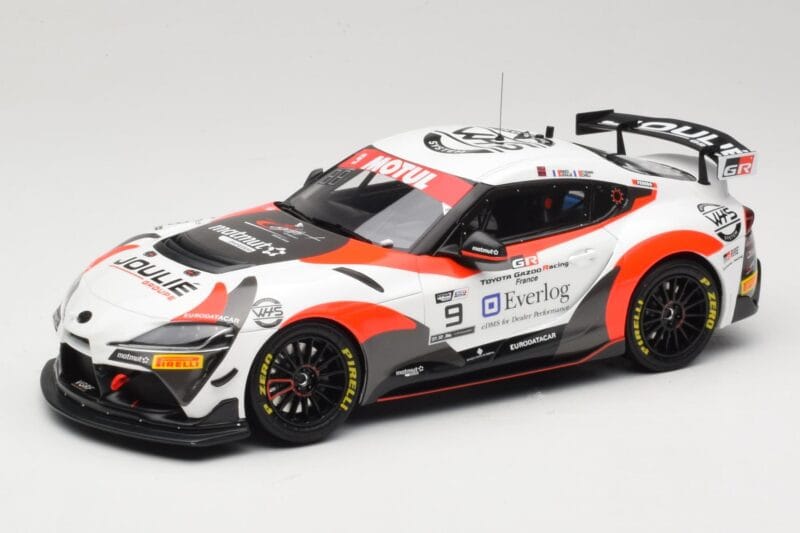Toyota Supra A90 GT4 #9 E. Cheli / E. Joulie FFSA GT4 France 2020 Otto 1:18 OT1122 Živica
