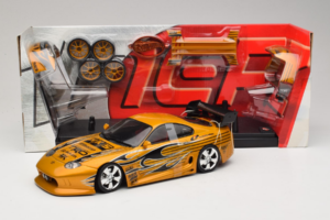 Toyota Supra A80 Zlatý Tunerz Edition Hot Wheels 1:18 B6091 Kov – obrázok 2 z 7