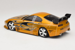 Toyota Supra A80 Zlatý Tunerz Edition Hot Wheels 1:18 B6091 Kov – obrázok 6 z 7