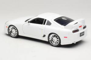 Toyota Supra Mk4 Biely Fast & Furious Jada 1:18 97509 Kov – obrázok 5 z 6
