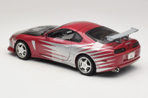 Toyota Supra A80 Fast & Furious Fialový Strieborný ERTL 1:18 33708 Kov – obrázok 5 z 6