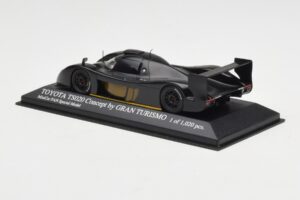 Toyota TS020 Concept Gran Turismo Special Čierny Minichamps 1:43 TOYOTA010 Kov – obrázok 3 z 4