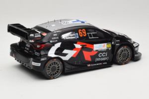 Toyota GR Yaris Rally1 #69 K. Rovanpera / J. Halttunen Rally Islas Canarias 2025 IXO 1:18 18RMC249A Kov – obrázok 2 z 6