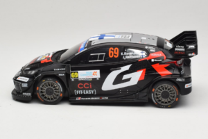 Toyota GR Yaris Rally1 #69 K. Rovanpera / J. Halttunen Rally Islas Canarias 2025 IXO 1:18 18RMC249A Kov – obrázok 3 z 6