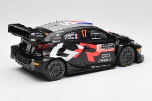 Toyota GR Yaris Rally1 #17 S. Ogier / V. Landais Rally Monte Carlo 2024 IXO 1:18 18RMC196 Kov – obrázok 2 z 6