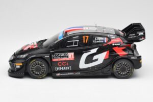 Toyota GR Yaris Rally1 #17 S. Ogier / V. Landais Rally Monte Carlo 2024 IXO 1:18 18RMC196 Kov – obrázok 3 z 6