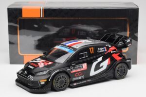 Toyota GR Yaris Rally1 #17 S. Ogier / V. Landais Rally Monte Carlo 2024 IXO 1:18 18RMC196 Kov – obrázok 6 z 6