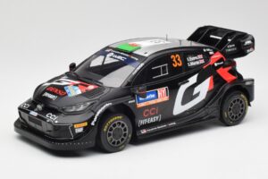 Toyota Yaris Rally1 WRC #33 E. Evans / S. Martin Rally Sweden 2024 IXO 1:18 18RMC200 Kov