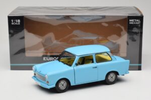 Trabant 601 Modrý Sun Star 1:18 4290 Kov – obrázok 8 z 8