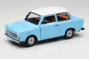 Trabant 601 Deluxe Modrý Biely Sun Star 1:18 4286 Kov