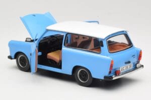 Trabant 601 Kombi Modrý Sun Star 1:18 4272 Kov – obrázok 5 z 8