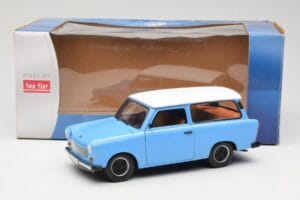 Trabant 601 Kombi Modrý Sun Star 1:18 4272 Kov – obrázok 8 z 8