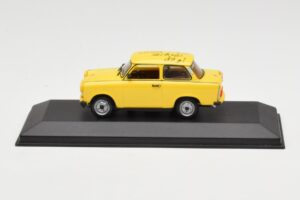 Trabant 601S Žltý 1st EP Sample Minichamps 1:43 400014001 Kov