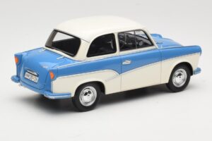 Trabant P50 Svetlomodrý Krémový BoS Models 1:18 BOS035 Živica – obrázok 2 z 6