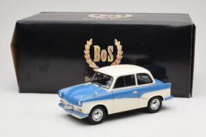 Trabant P50 Svetlomodrý Krémový BoS Models 1:18 BOS035 Živica – obrázok 6 z 6