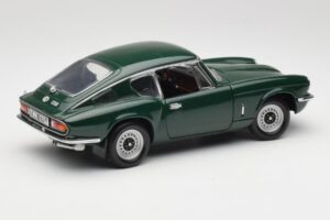 Triumph GT6 Mk3 Zelený Sun Star 1:18 1055 Kov – obrázok 3 z 8