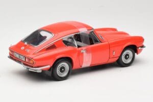 Triumph GT6 Mk3 Červený Sun Star 1:18 1056 Kov – obrázok 2 z 6