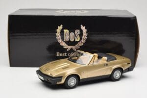 Triumph TR7 DHC Zlatý BoS Models 1:18 BOS221 Živica – obrázok 6 z 6