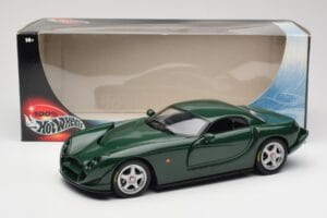 TVR Speed 12 Tmavozelený Hot Wheels 1:18 50429 Kov – obrázok 8 z 8