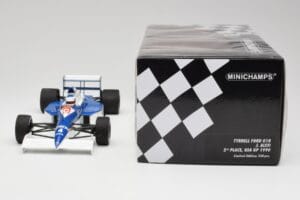 Tyrrell Ford 018 #4 J. Alesi 2nd Place USA GP 1990 Minichamps 1:18 110900004 Kov – obrázok 6 z 6