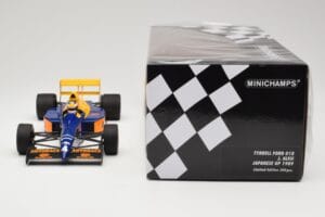 Tyrrell Ford 018 #4 J. Alesi Japanese GP 1989 Minichamps 1:18 110891504 Kov – obrázok 6 z 6