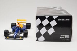Tyrrell Ford 018 #4 J. Herbert Belgian GP 1989 Minichamps 1:18 110891104 Kov – obrázok 6 z 6