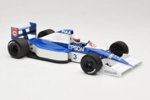 Tyrrell Ford 018 #4 S. Nakajima 6th Place USA GP 1990 Minichamps 1:18 110900003 Kov – obrázok 4 z 6