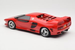 Vector M12 Červený BoS Models 1:18 BOS377 Živica – obrázok 5 z 6